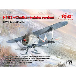 I-153(winter version),WWII Soviet Fighte - 1:32e - ICM