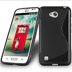 Cadorabo Coque LG L50 Etui en Noir