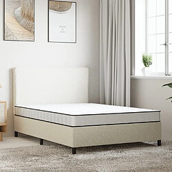 vidaXL Matelas en mousse moyennement doux 140x200 cm