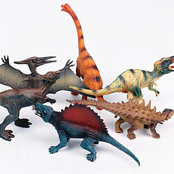 Acheter Universal 15 cm 12 pcs/set grande taille dinosaure jurassique vie sauvage modèle jouet set action figure dinosaure enfant simulation jouet garçon cadeau | Action People(Coloré)