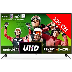 Chiq TV LED 4K 126 cm U50GLX Android Smart TV, UHD, 4K