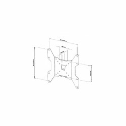 Acheter Techly 23790 Support Mural pour TV LCD LED 13 ``-37 Fixe Blanc