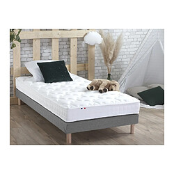 Idliterie Ensemble Matelas accueil mémoire de forme MAM AZUR + Sommier - Made in France