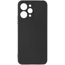 Avizar Coque pour Xiaomi Redmi 12 Semi-rigide Soft-touch Fast Cover Noir