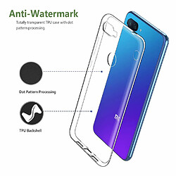 CABLING® Coque Gel TPU Transparent pour Xiaomi Mi 8 Lite - Mi8 Lite (6.26"") Étui en Silicone Souple Ultra Mince Housse pour Téléphone Portable pas cher