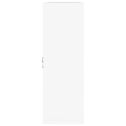 Acheter vidaXL Étagère murale 8 compartiments Blanc brillant