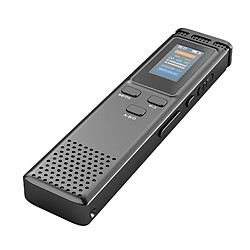 Dictaphone 8GB Noir Réduction De Bruit Pour Réunions Et Études YONIS pas cher