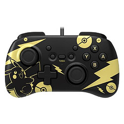 Manette Hori pour Nintendo Switch Horipad Mini Edition Pokémon Pikachu Noir & Or