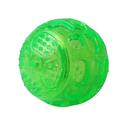 Acheter Justgreenbox Durable Squeak Ball Dog Toy Balls Funny Dog Toys pour Chiens Chiots Dentition À Mâcher, Bleu, M