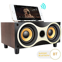 Acheter Yonis Enceinte Bluetooth Bois Subwoofer FM Autonomie 10h