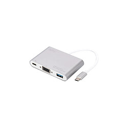 DIGITUS Adaptateur multiport USB 3.0 - VGA, blanc ()