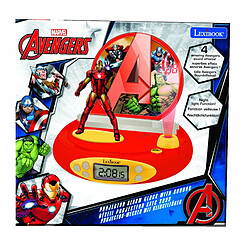 Acheter Lexibook Réveil Projecteur Avengers avec Iron Man en 3D