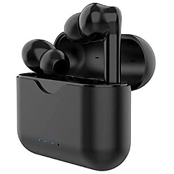 Chrono Écouteurs Bluetooth 5.0 sans Fil , 4 Microphones, Réduction de Bruit CVC 8.0, IPX6 Étanche, USB-C Charge Rapide, Stéréo Hi-FI Oreillette pour iPhone et Android(Noir)