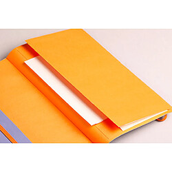 Avis Cahier broché Rhodiarama A4+ 29,8 x 22,5 cm - blanc ligné 160 pages orange