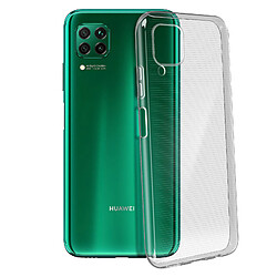 Avizar Coque Huawei P40 Lite Silicone Flexible Résistant Ultra fine Transparent