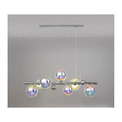 Avis Luminaire Center Suspension 7 ampoules Chrome poli,irisé