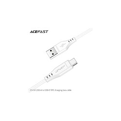 Acefast - Câble USB - USB Type C 1,2 m, 3A blanc (C3-04 blanc)