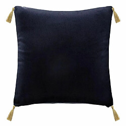 Coussin Casse Noisette Soir de Noël 40x40cm Bleu pas cher