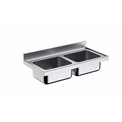 Plonge Inox deux Bacs Gamme 600 - Distform