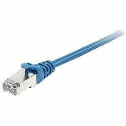 Câble réseau équipé Cat6A S/Ftp Lszh 1M bleu