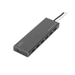 Digitus DA-70241-1 hub & concentrateur USB 3.0 (3.1 Gen 1) Type-A 5000 Mbit/s Gris