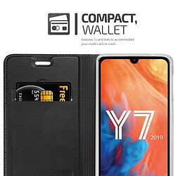 Cadorabo Coque Huawei Y7 2019 / Y7 PRIME 2019 Etui en Noir pas cher