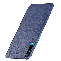 Avis Wewoo Coque Rigide Pour Huawei Honor Play 3 Crocodile antichoc Texture PC + étui en PU bleu