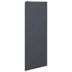 Avis vidaXL Jardinière anthracite triangulaire 30x26x75 cm acier