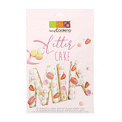 Scrapcooking Coffret Letter cake