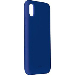 PURO Coque pour iPhone XS Max Icon Semi-rigide Bleu