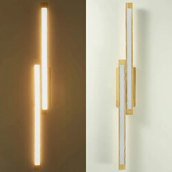 Acheter Autres Temps ZMH Plafonnier LED 3000K Lumière de salon 114cm de long 2 flammes