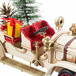 BigBuy Christmas Décorations de Noël Multicouleur Métal Voiture 17,5 x 7 x 10,5 cm