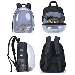 Avis Universal Sac à dos transparent et respirant pour chat portable en plein air