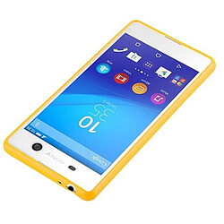 Cadorabo Coque Sony Xperia M5 Etui en Jaune