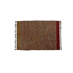 Alter Tapis moderne Dallas, style kilim, 100% coton, multicolore, 110x60cm