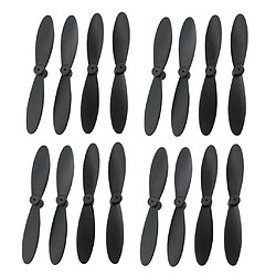 4 Set Propeller Prop CW / CCW Pour JJRC H8 Mini RC Helicopter Spare Part Noir