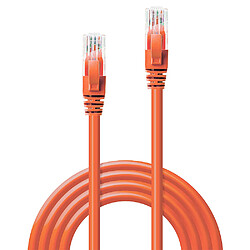 Lindy 48107 câble de réseau Orange 1 m Cat6 U/UTP (UTP)