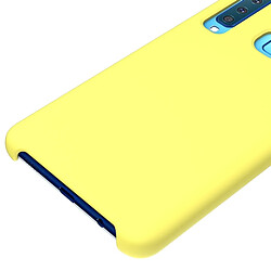 Avis Wewoo Coque Étui de protection en silicone liquide couleur unie anti-gouttes pour Samsung Galaxy A9 (2018) / A9s (jaune)