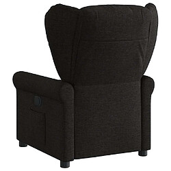 Acheter vidaXL Fauteuil inclinable Noir Tissu