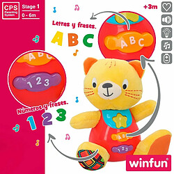 Acheter Peluche sonore Winfun Chat 16 x 17,5 x 10,5 cm (6 Unités)