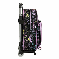 Avis Cartable à roulettes Monster High Noir 28 x 34 x 10 cm