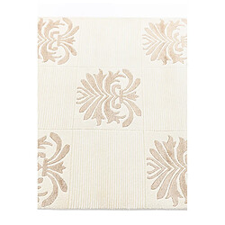 Vidal Tapis de laine 201x99 beige Darya pas cher