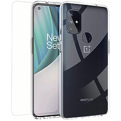 Film protecteur verre trempé pour OnePlus Nord N10 5G 6.49" + Coque de protection souple - VISIODIRECT -