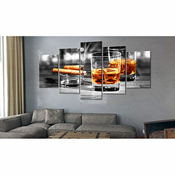 Paris Prix Tableau Imprimé Cigars & Whiskey 100 x 200 cm