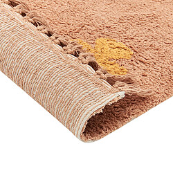 Avis Beliani Tapis en coton orange 140 x 200 cm IGDIR