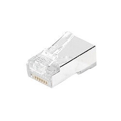 Abi Diffusion Connecteur 8P8C RJ45 CAT6A stp lot de 10