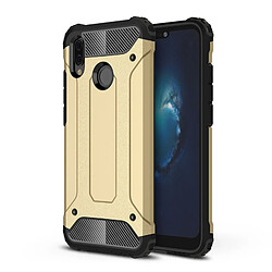 Wewoo Coque renforcée or pour Huawei P20 Lite Full-Rugged TPU + PC Combinaison Couverture Arrière