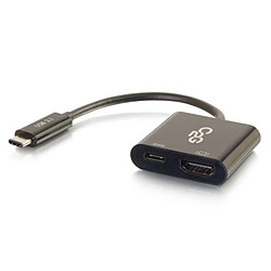 Cables To Go C2G 80492 adaptateur et connecteur de câbles HDMI HDMI, USB-C Noir