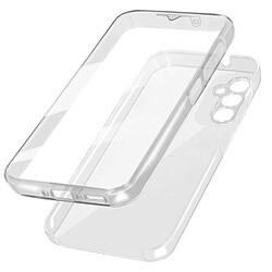 Avizar Coque Intégrale pour Galaxy A34 5G Arrière Rigide Avant Souple Transparent