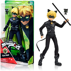 Playmates Figurine Cat Noir de la série animée Miraculous avec accessoires